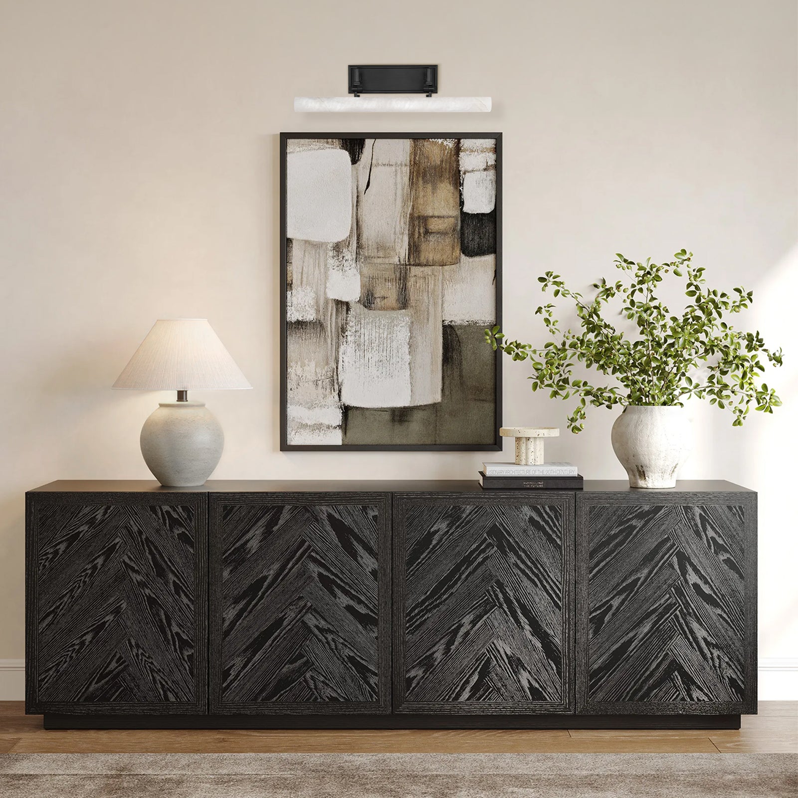 Nimbus Alabaster Picture Light 20"