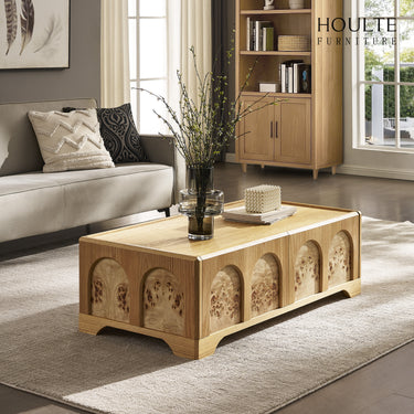 Aurora Oak Coffee Table 47.2"