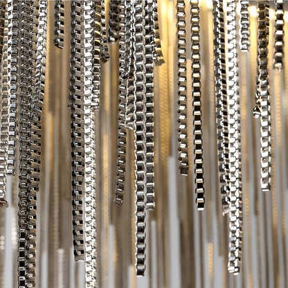 Teresa Cadena Steel Tassel Modern Chandelier