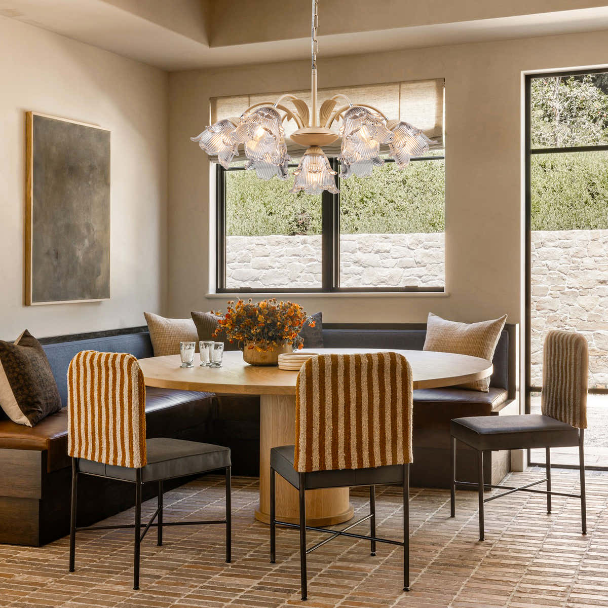GlowMuse Crystal Round Chandelier