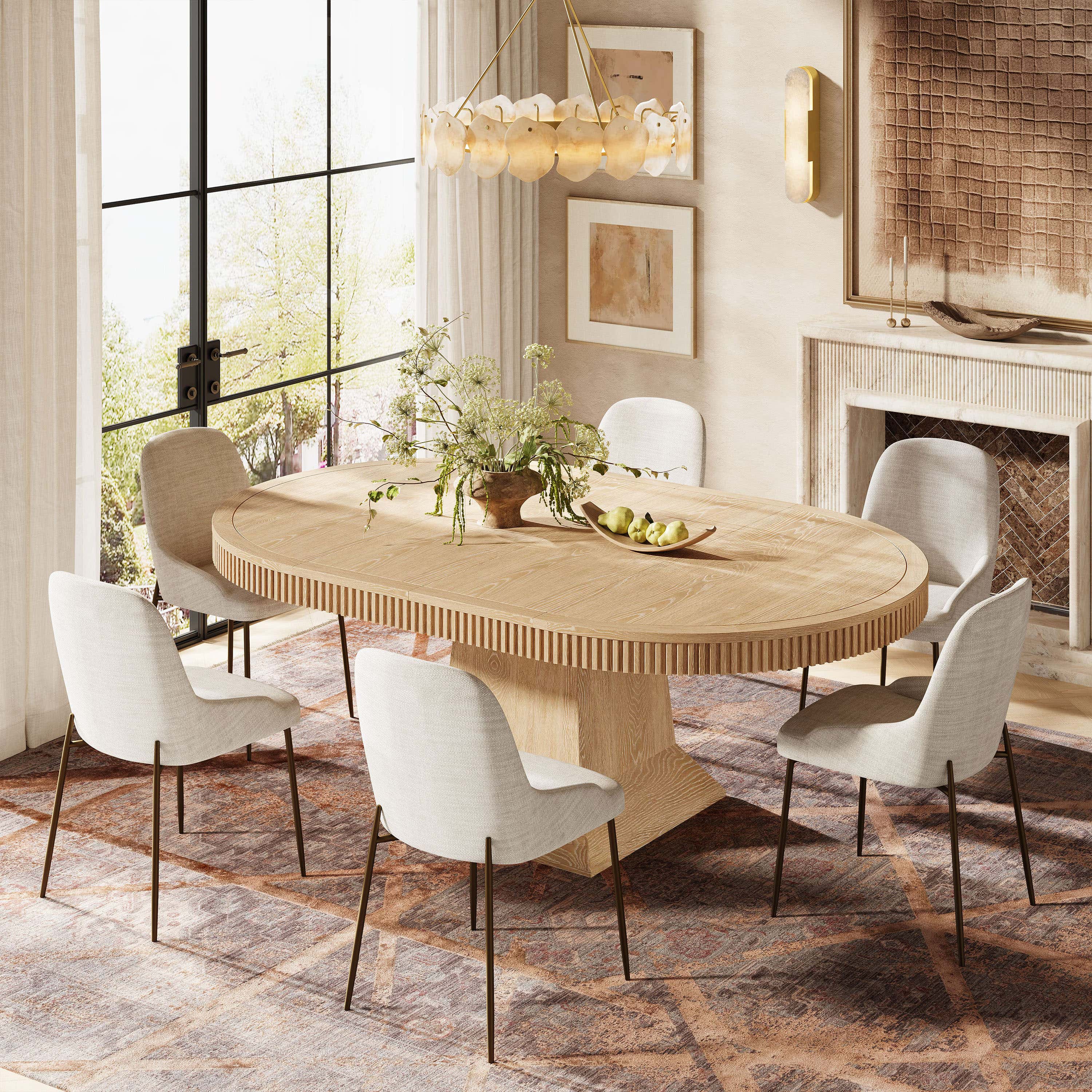 Ansel Dining Table 54" To 85"