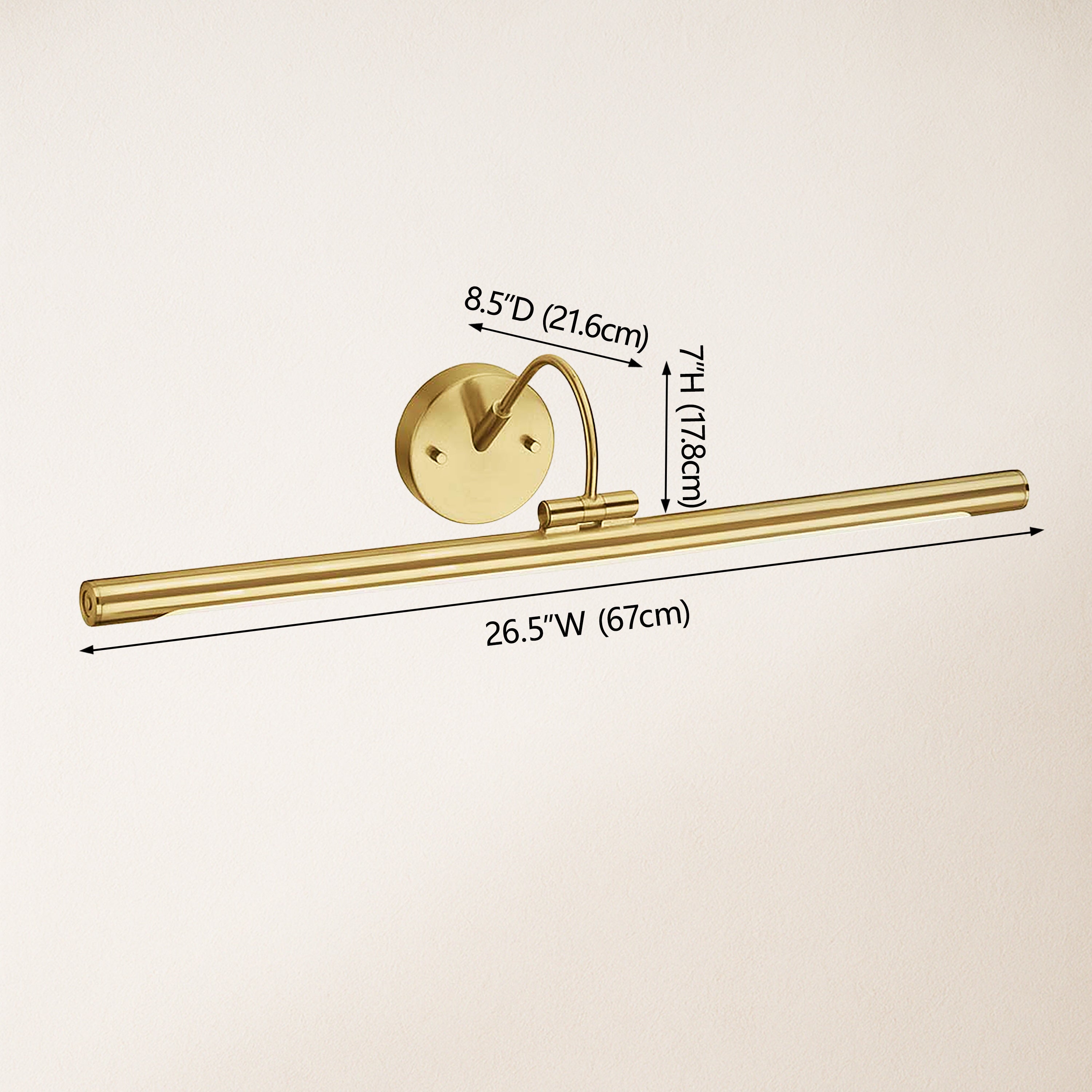 Mason LED Picture Light 26.5"W