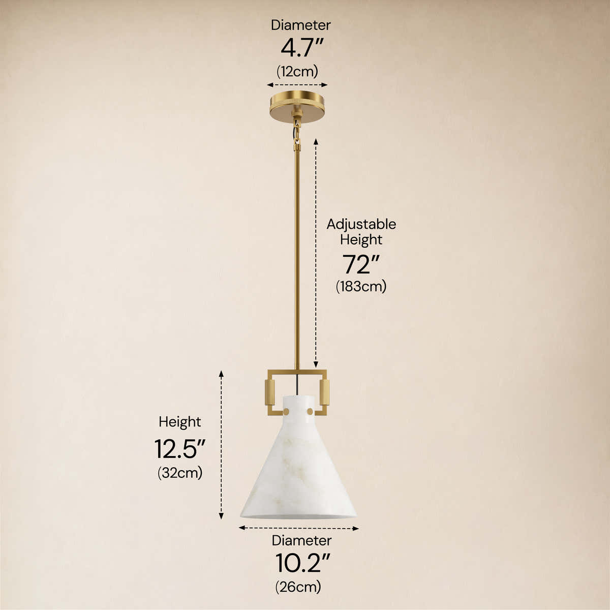 #Finish_Gold,Size_10.2" dimensions 1