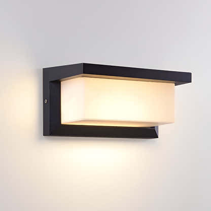 Rayform Rectangle Light Control Outdoor Wall Light