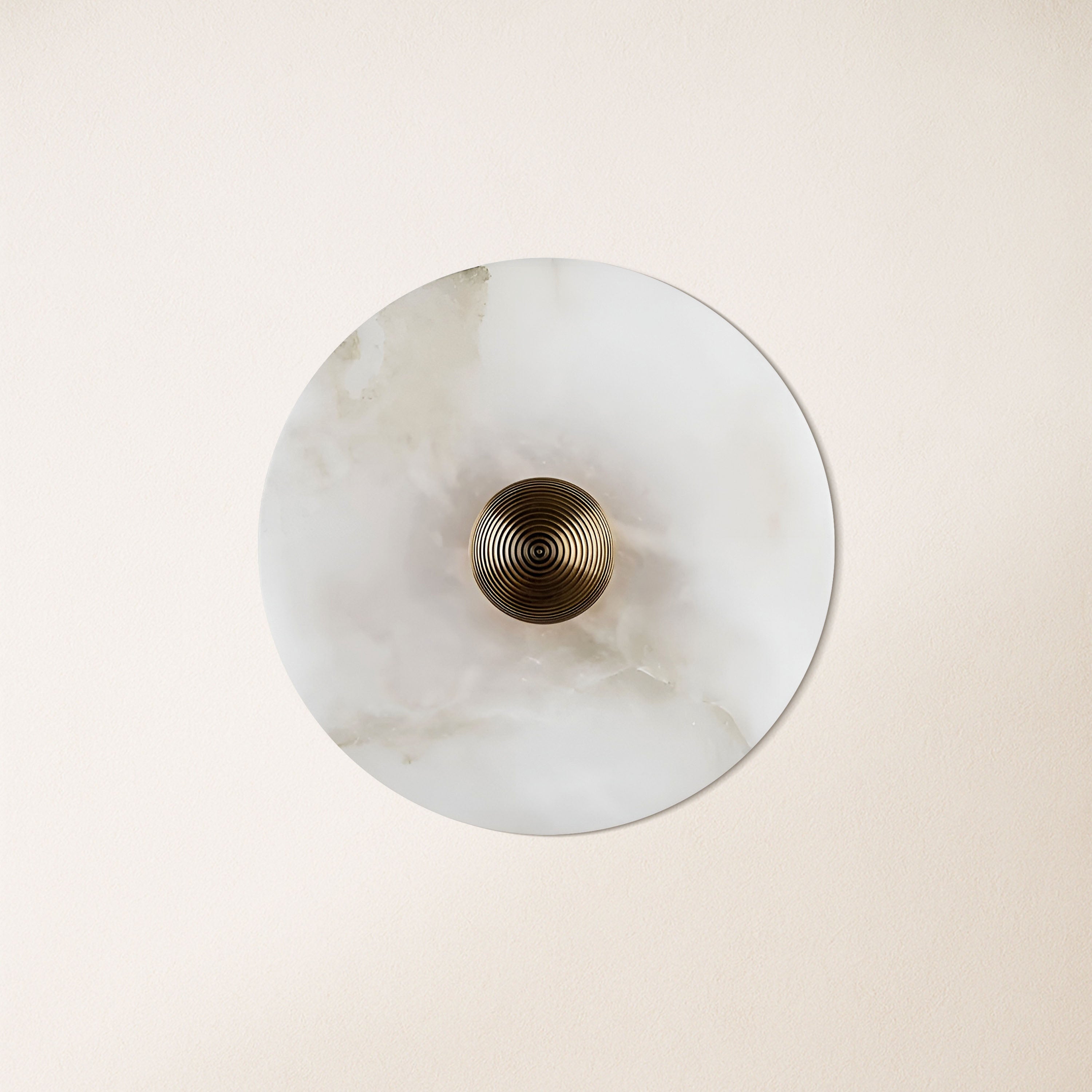 Miles Alabaster Wall Lamp 10"D