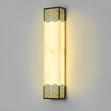 Rectangular Resin LED Waterproof Vintage Outdoor Wall Lights Wall Lamp