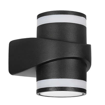 Aegisgleam Round Up Down Outdoor Wall Light