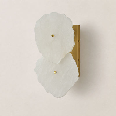 Moira Alabaster 2 Lights Wall Sconce