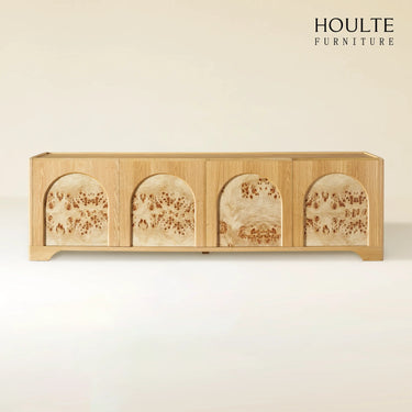 Aurora Oak Media Console 80"