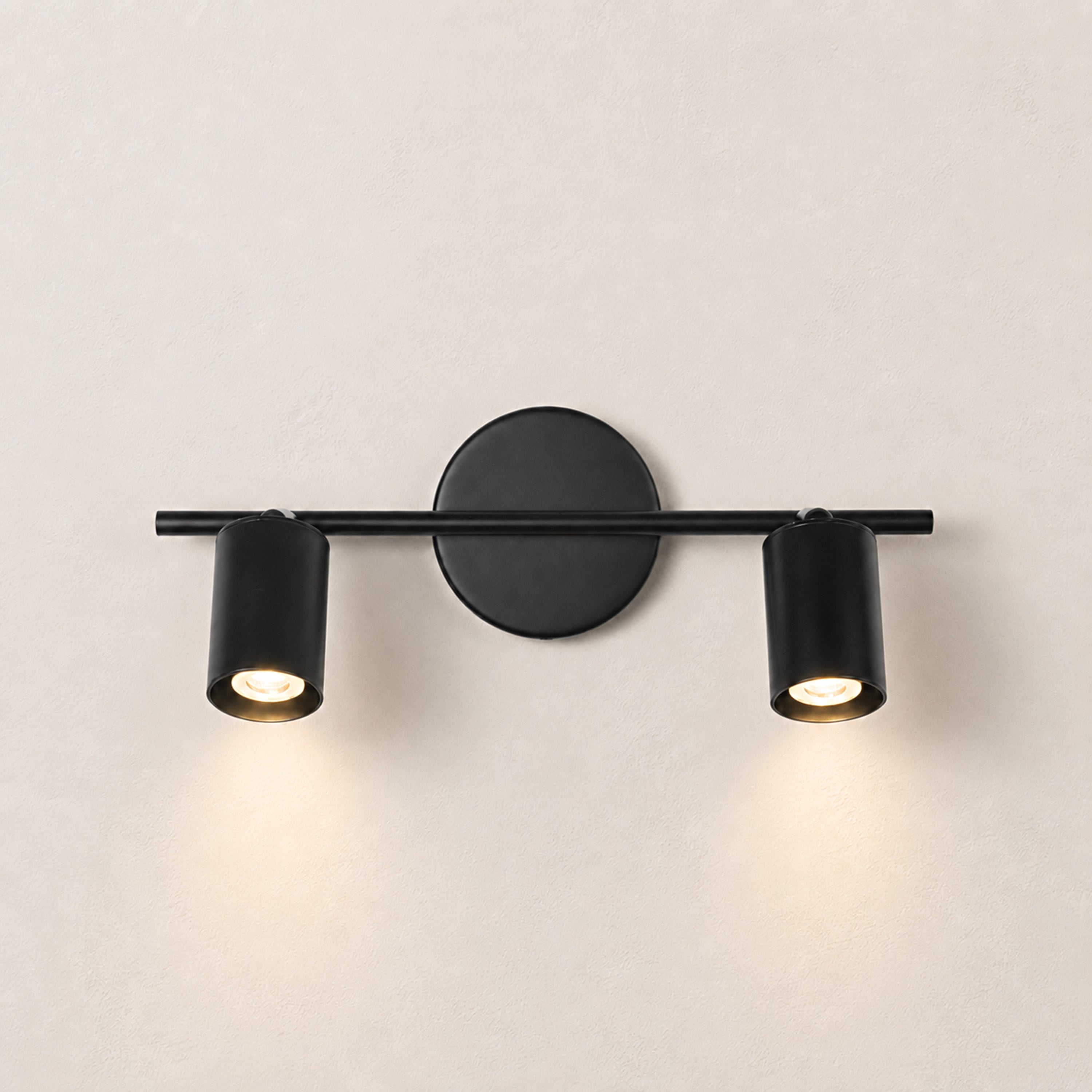 Erin Cylindrical 2-Light Wall Sconce