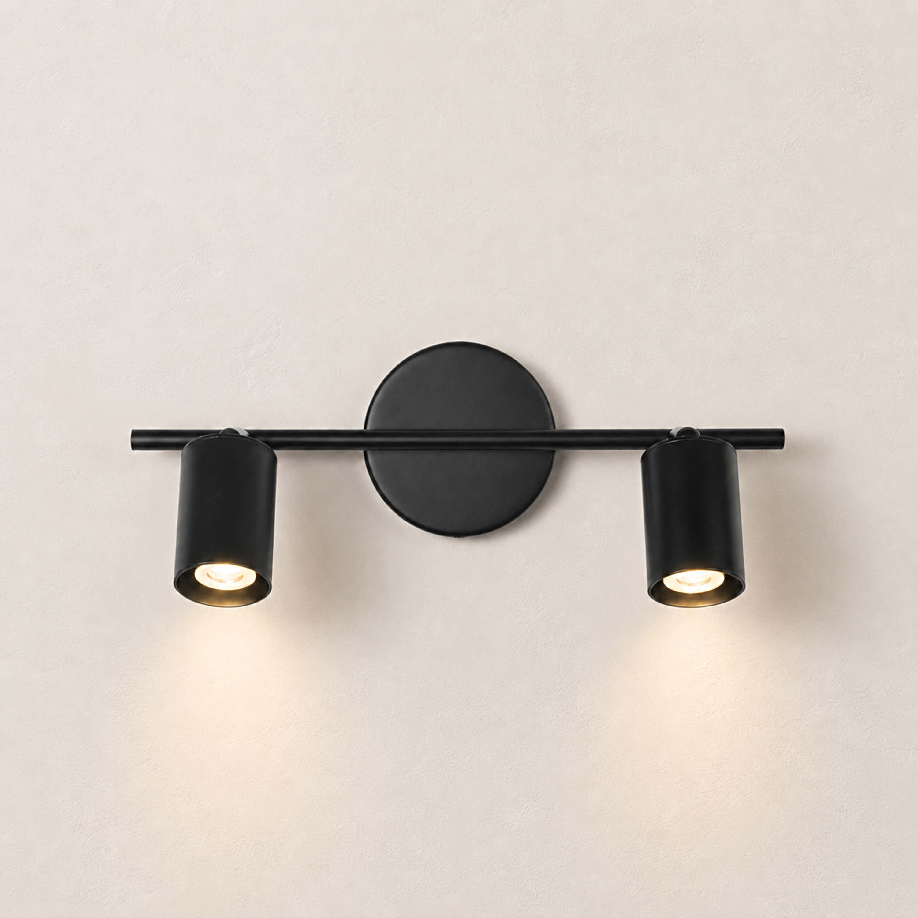 Erin Cylindrical 2-Light Wall Sconce