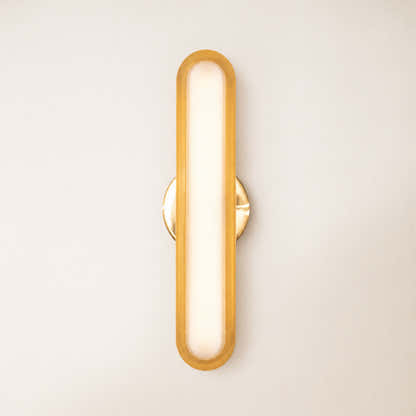 Ovida Glass Oval Wall Sconce