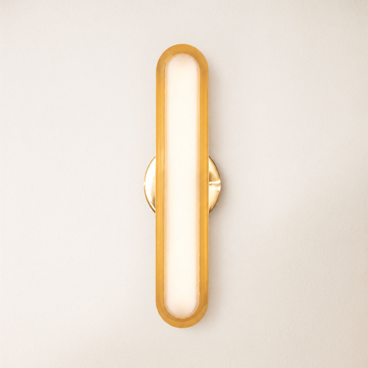 Ovida Glass Oval Wall Sconce