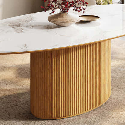 Marley Sintered Stone Dining Table 84"