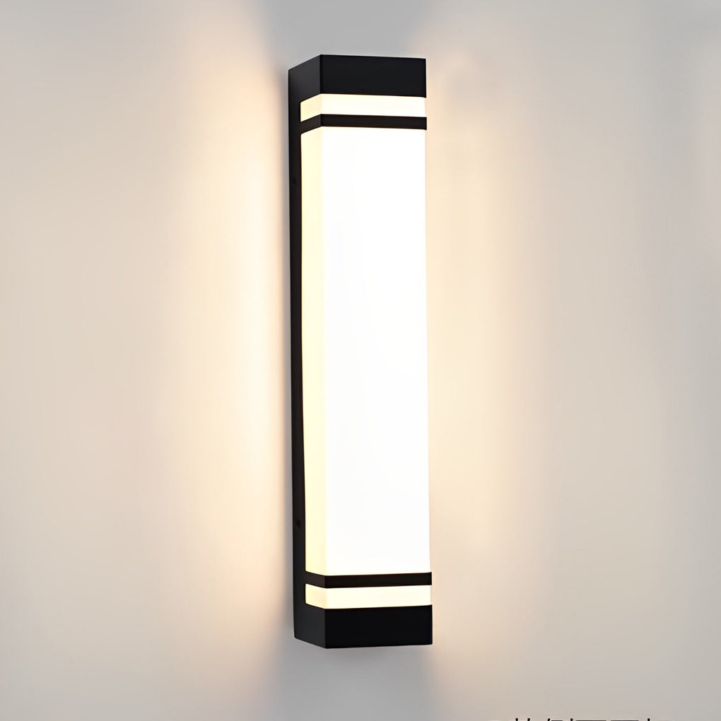 Axiolume Rectangle Outdoor Wall Light