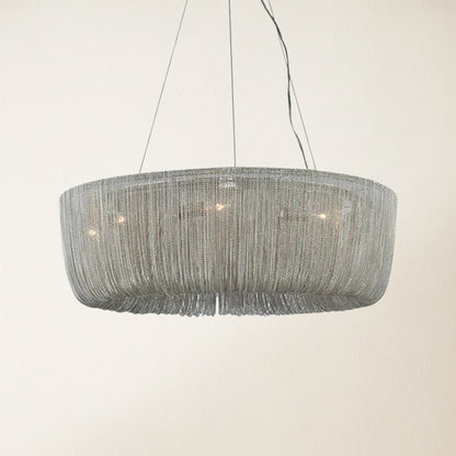 Teresa Cadena Chain Tassel Chandelier 31"D