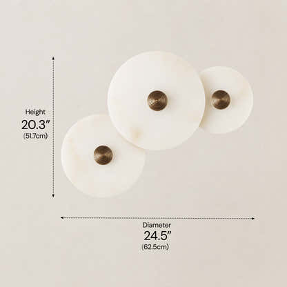 Miles Alabaster Multi-Lights Wall Sconce