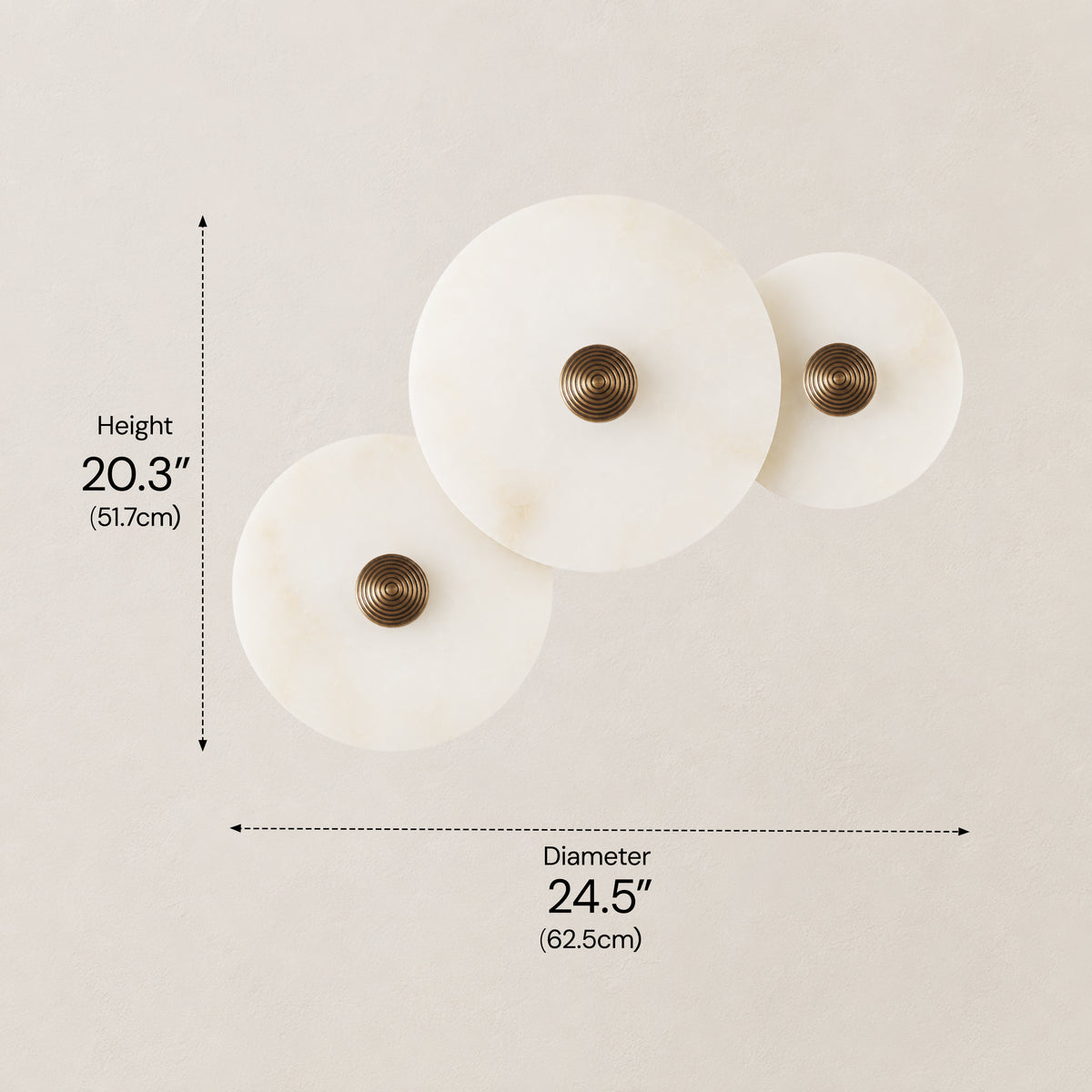 Miles Alabaster Multi-Lights Wall Sconce