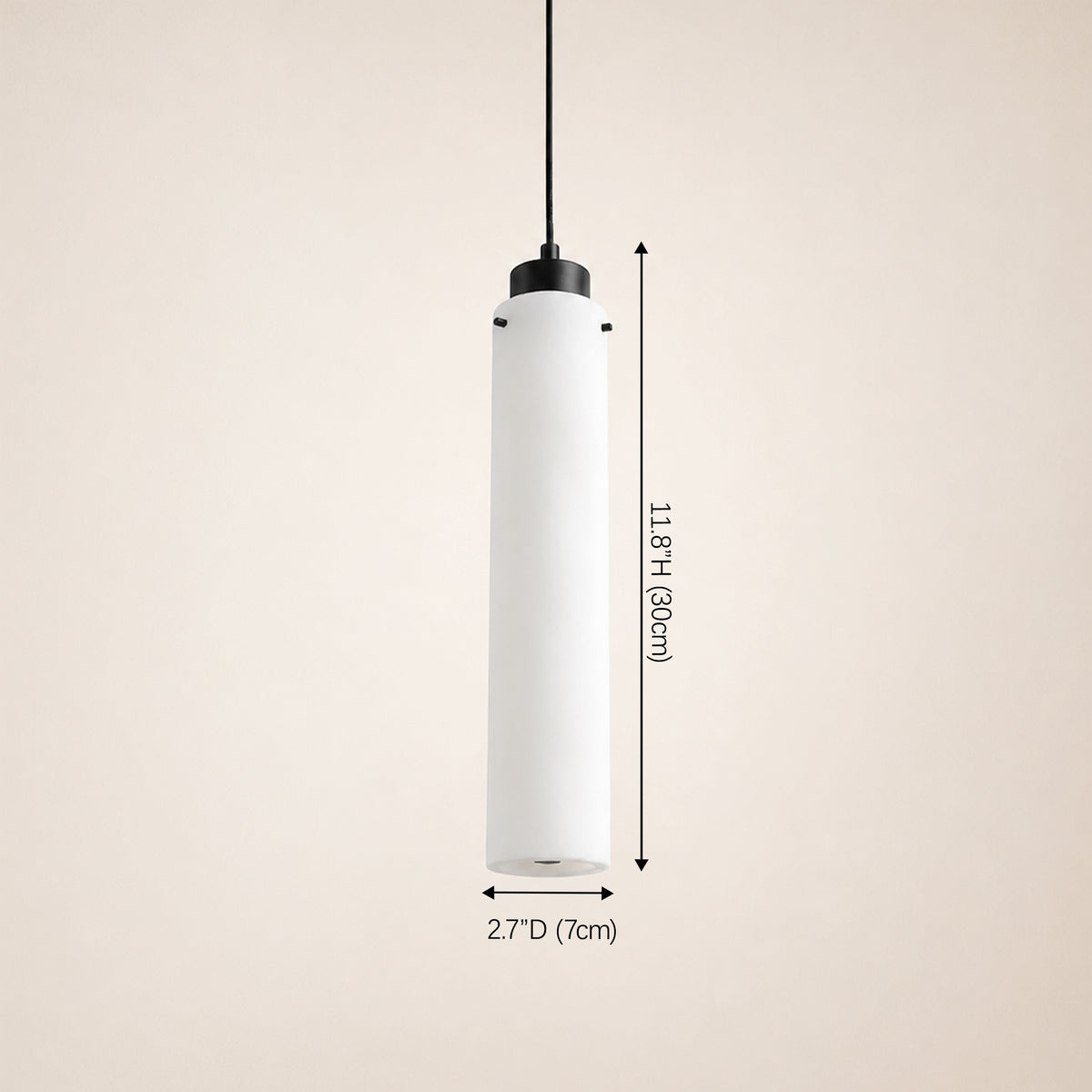 Simple Alabaster Pendant Lamp