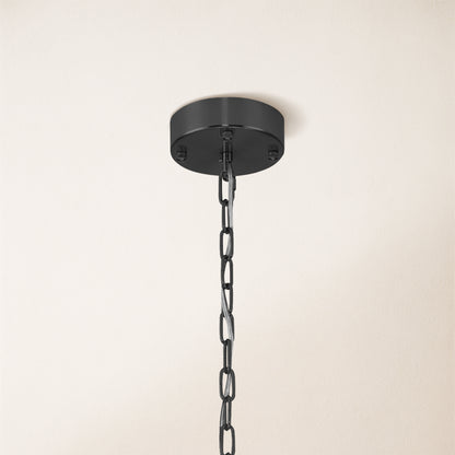 Nivislight Alabaster Round Chandelier 32"