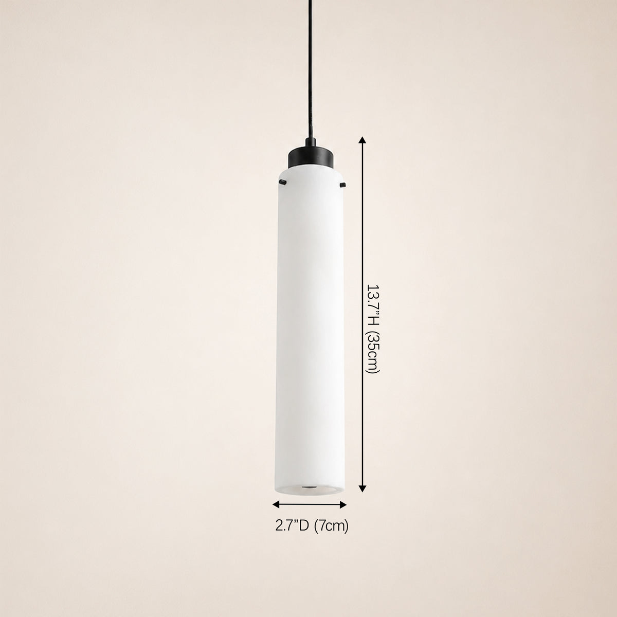 Simple Alabaster Pendant Lamp