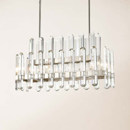 Clarion Rectangular Chandelier 36"L