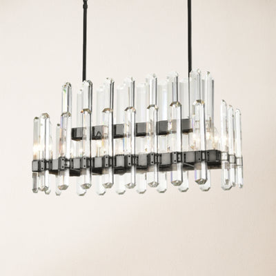 Clarion Rectangular Chandelier 36"L