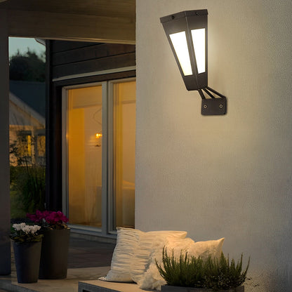 Terramur Metal LED Solar Outdoor Wall Light