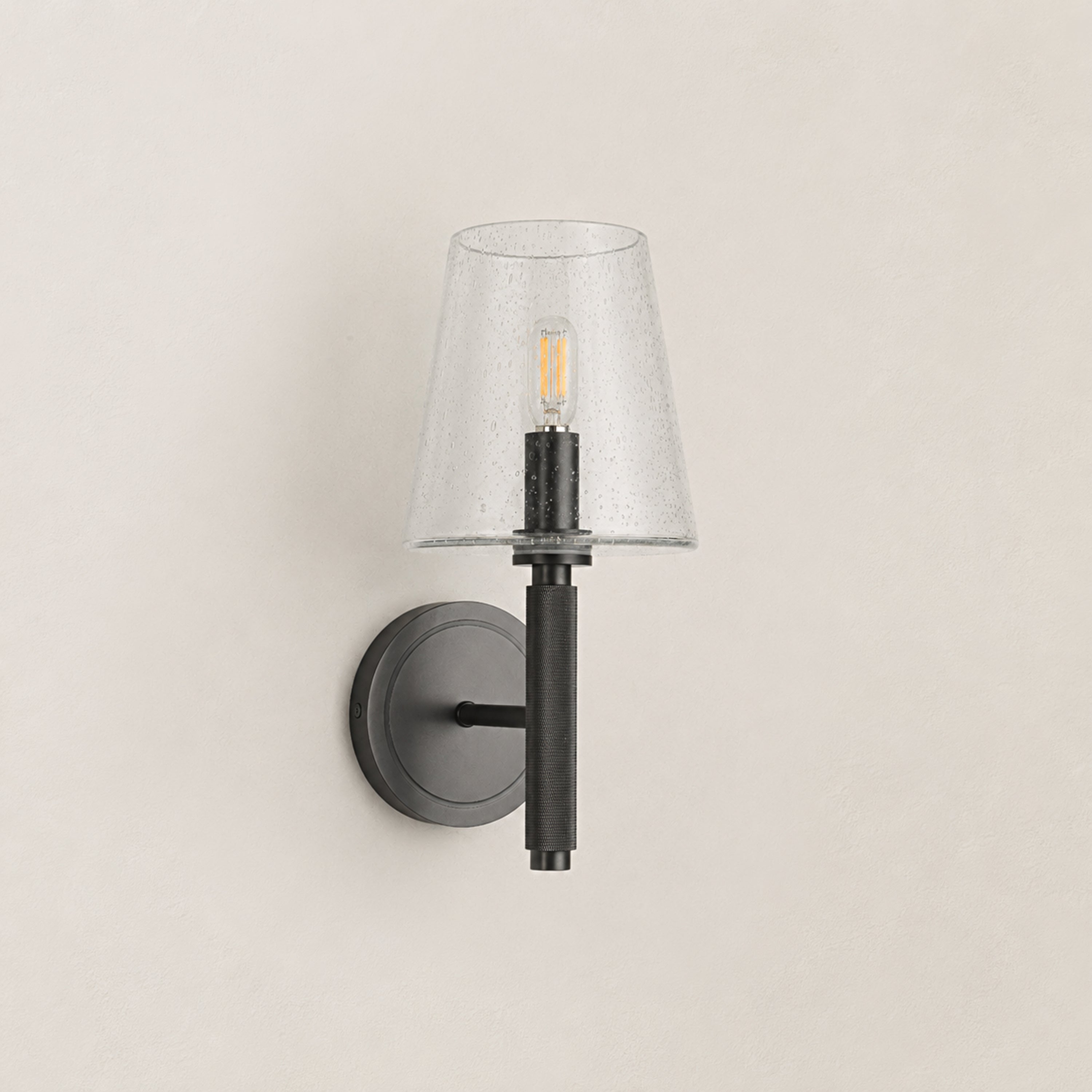 Evora Bubble Glass Wall Sconce