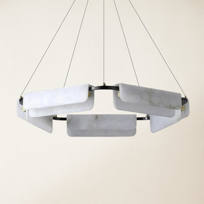 Deli Alabaster Chandelier 24″D