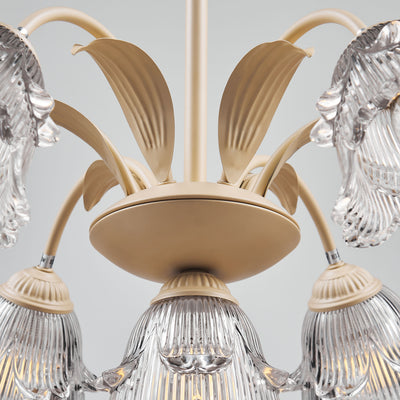 GlowMuse Crystal Round Chandelier 27"