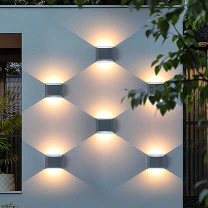 Beamweave Minimalist Outdoor Up Down Wall Light