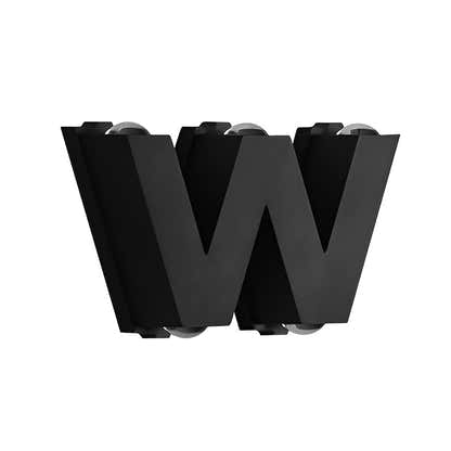 Lunaris Letters Outdoor Up Down Wall Light