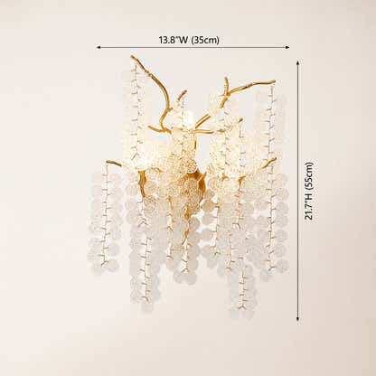 Shiro Noda Crystal Wall Lamp