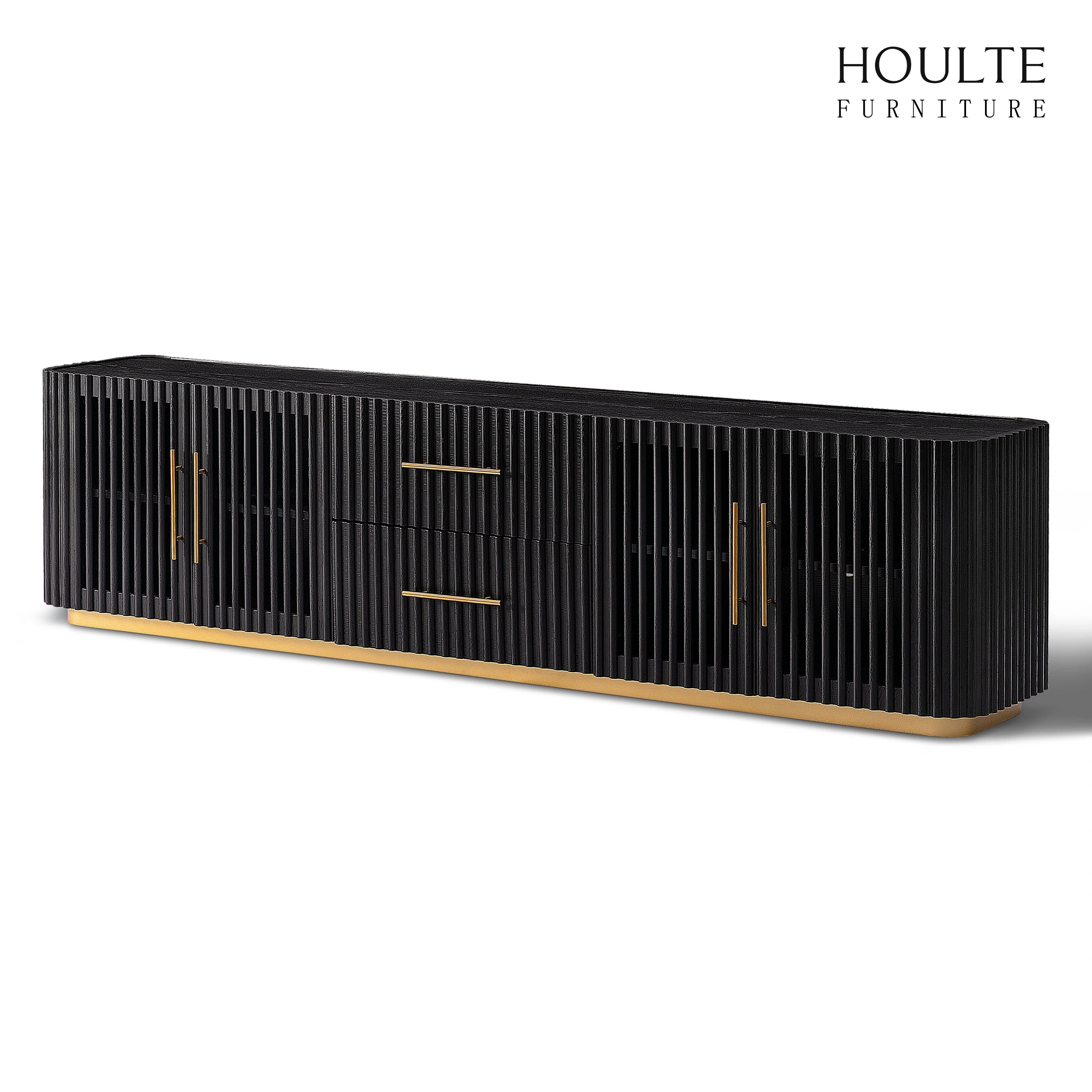 Holton Oak Media Console 94"W