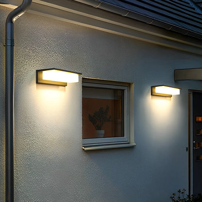Summital Rectangular Waterproof Outdoor Wall Light