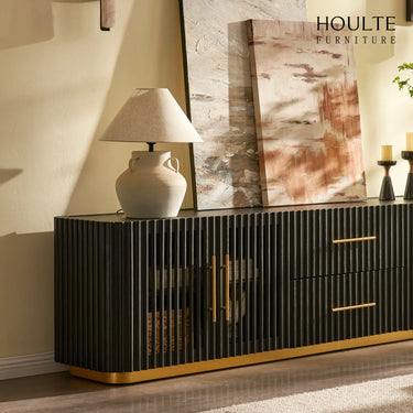Holton Oak Media Console 91"W