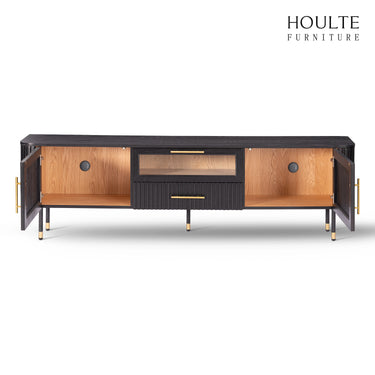 Ewan Oak Media Console 80"W