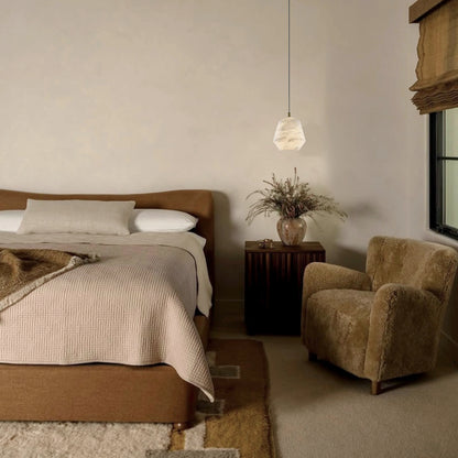 Bloom Alabaster Cascade Bell Pendant