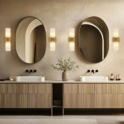 Axis Alabaster Wall Sconce 13.9"