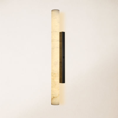 Sylvia Palladian Alabaster Wall Sconce 36"H