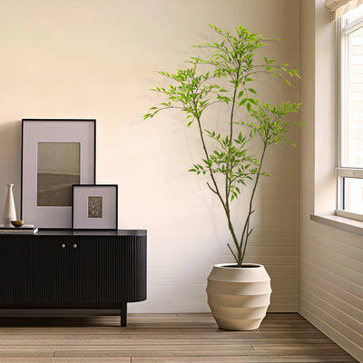 Faux Nandina Tree 60"H