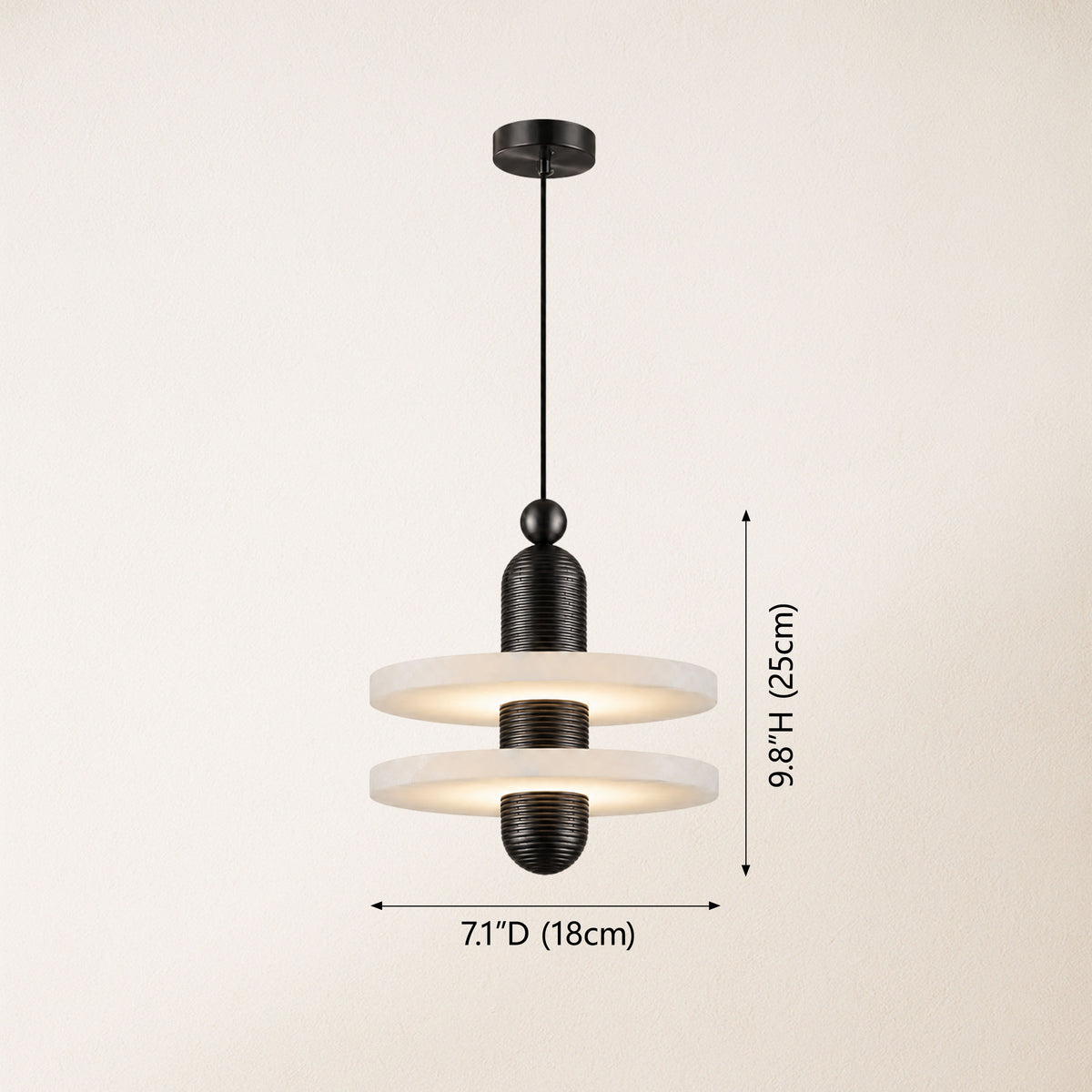 Median Mono Pendant Light