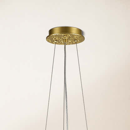 Frostleaf Crystal Cascade Branch Round Chandelier 40"D