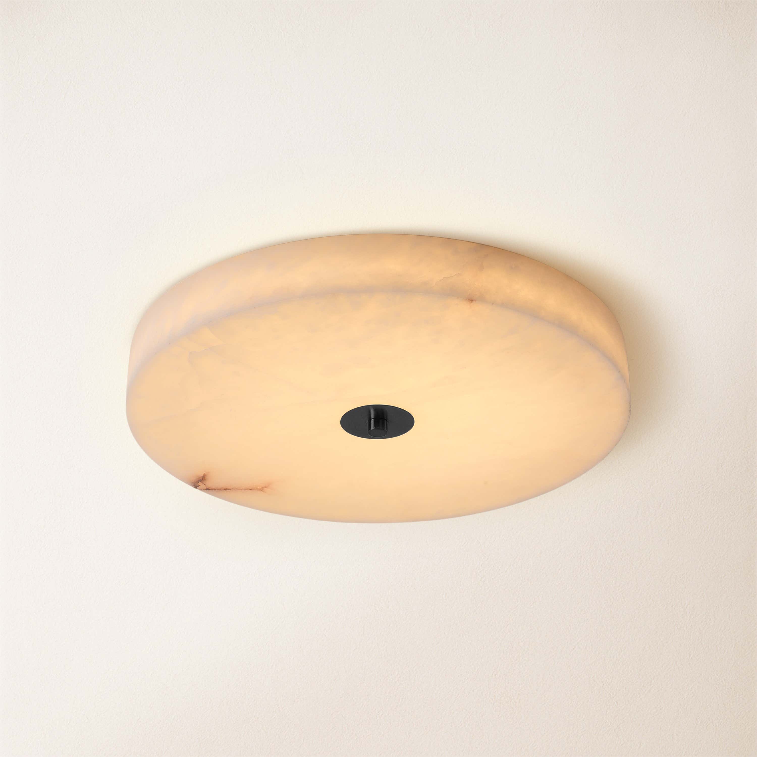 Cora Alabaster Ceiling Light 15.7"D
