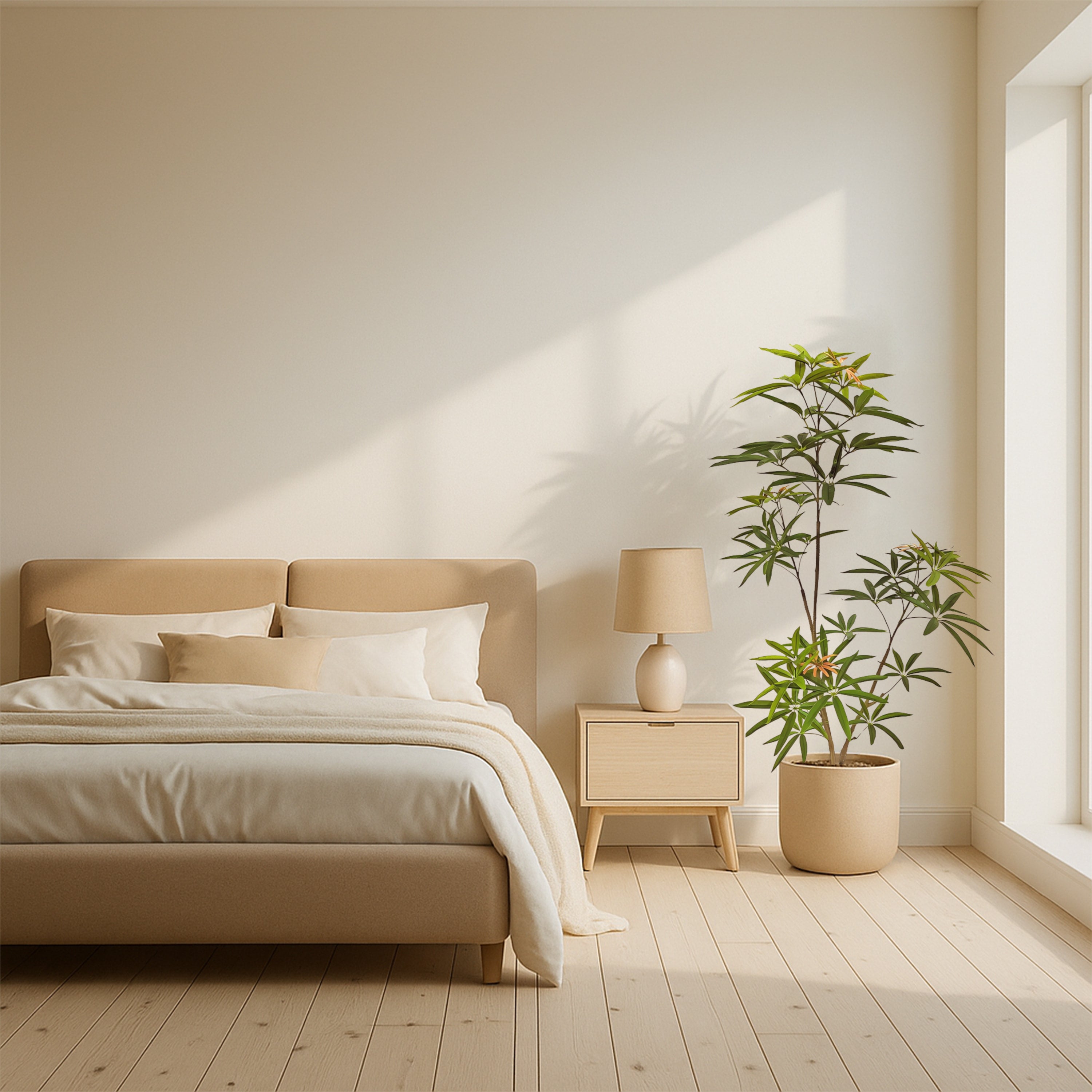 Faux Australian Umbrella Tree 47"H