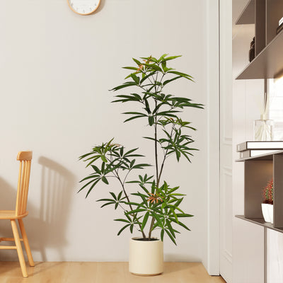 Faux Australian Umbrella Tree 47"H