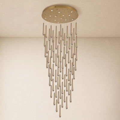 Aurelyn Crystal Round Chandelier 48"D 