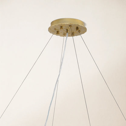 Lustre Branches Round Chandelier 48"