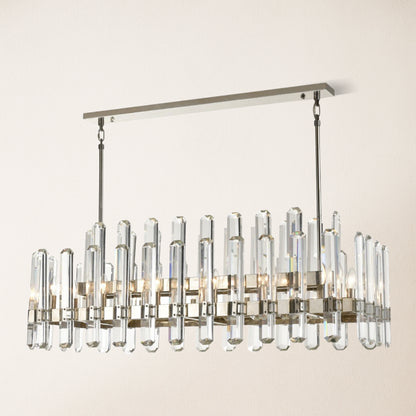 Clarion Rectangular Chandelier 48"L